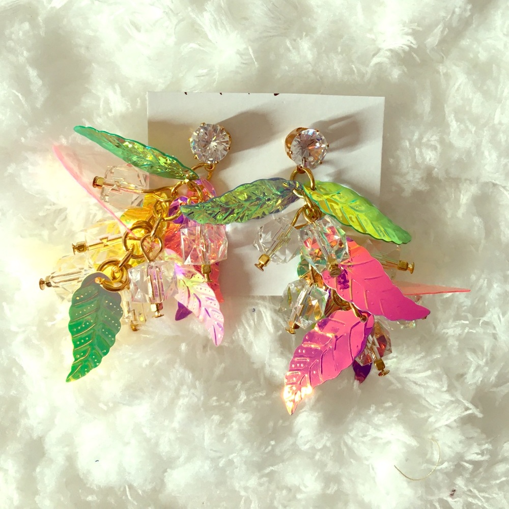 Leaf earrings